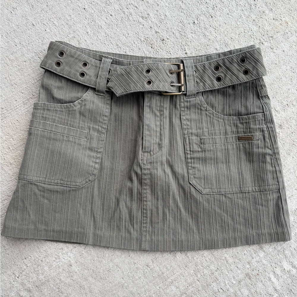 point zero kaki skirt